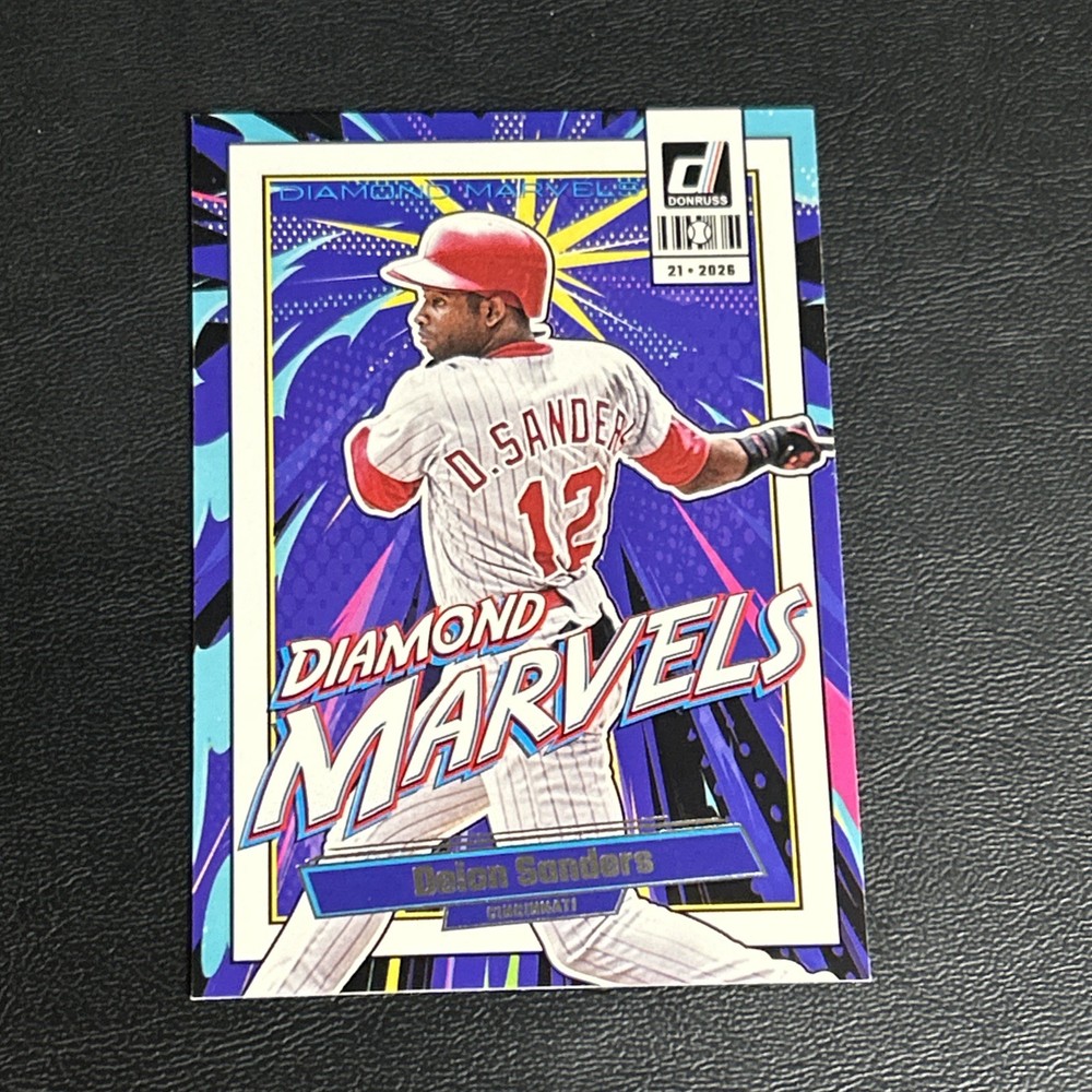 2026 Donruss Deion Sanders Diamond Marvels