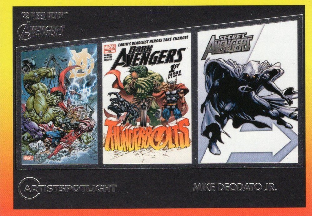 Marvel Fleer Ultra Avengers 2022 Artist Spotlight Chase Card AS-2