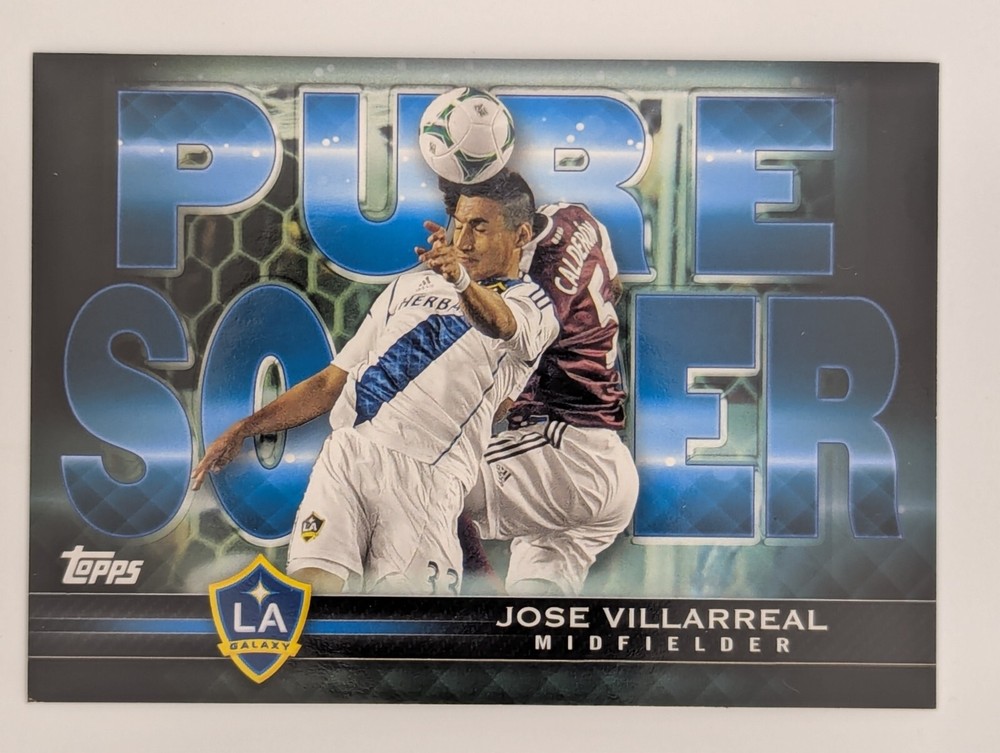 2013 Topps MLS Pure Soccer - Jose Villarreal #TIS-JV