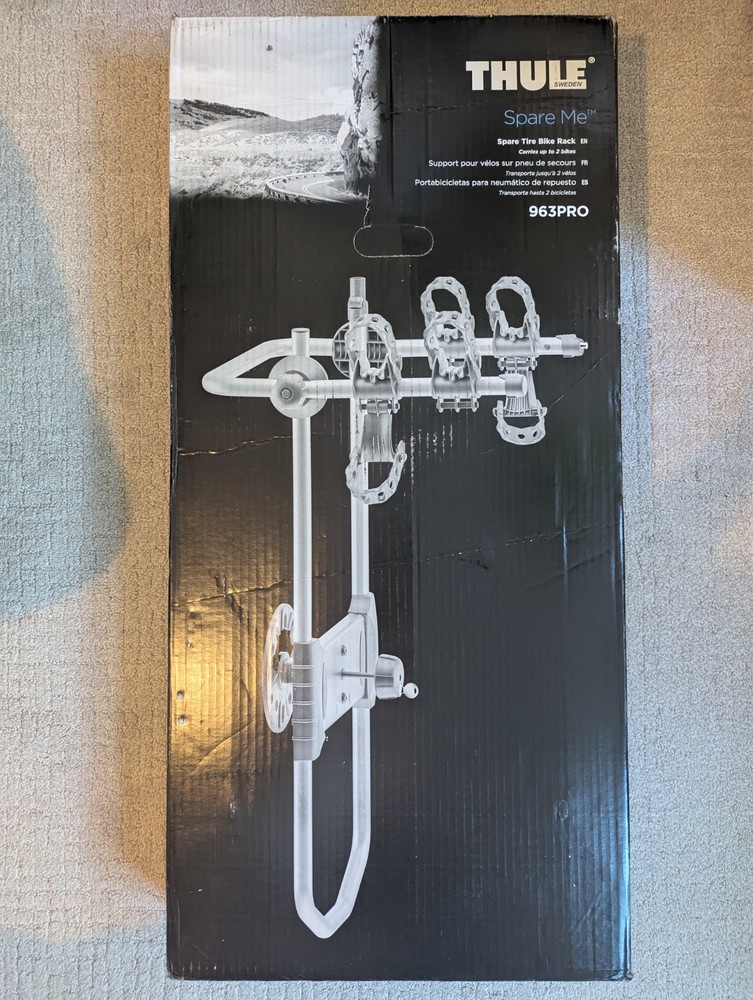 Thule 963PRO Spare Me 2 Bike Rack for Spare Tire Mount