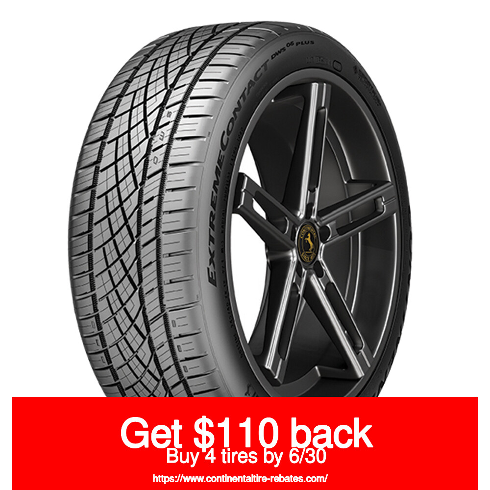 Continental ExtremeContact DWS06 Plus 245/35ZR19 High-Performance Tire