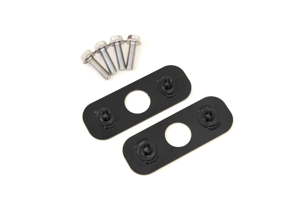 UMI Performance 1070 Sway Bar Reinforcements 2005-2014 Mustang Front Black Zinc
