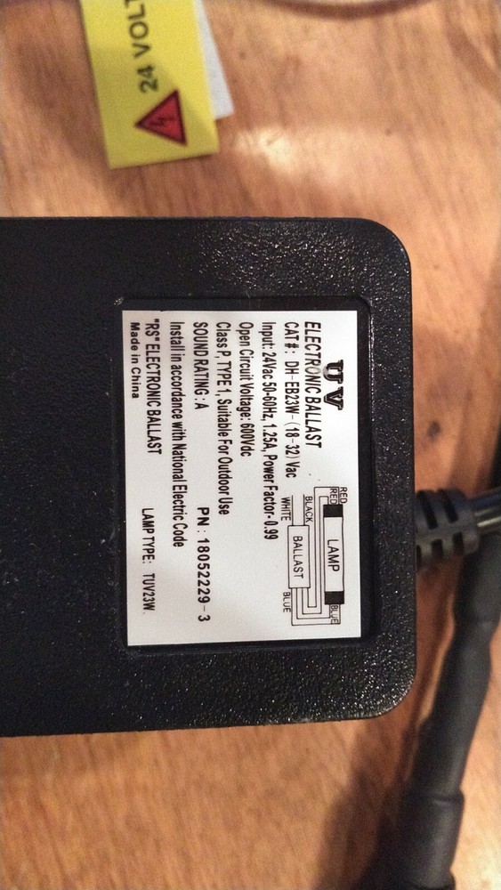 24V AC UV Lamp Electronic Ballast for Respicaire Systems-image