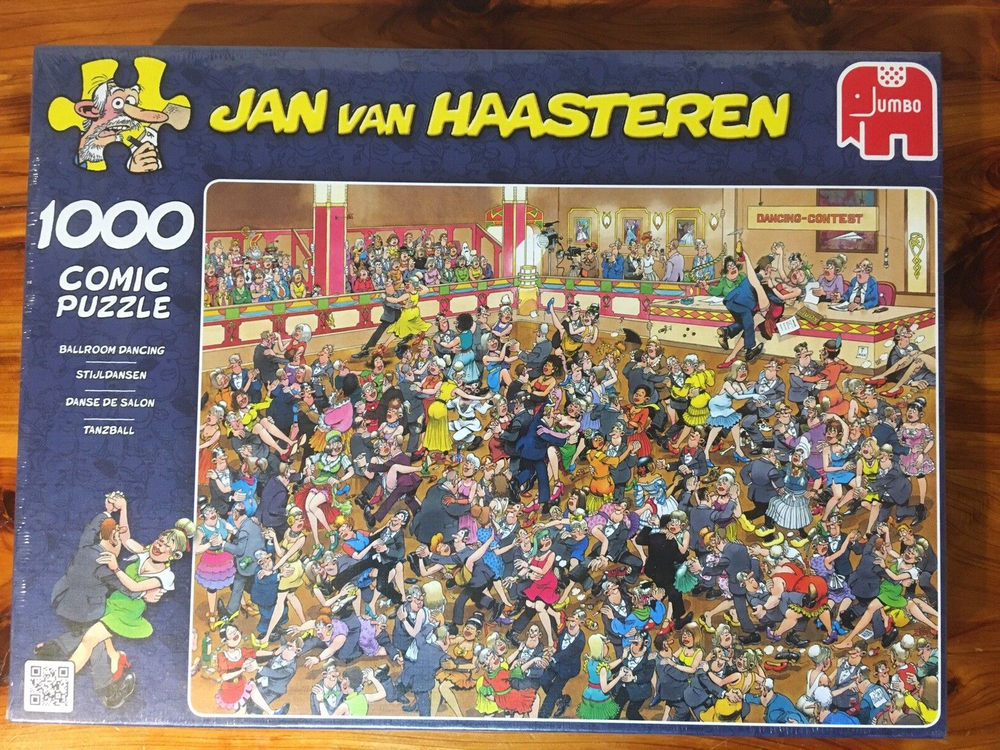 SEALED Jumbo 01617 Jan Van Haasteren  Puzzle (1000 pieces), Ballroom Dancing