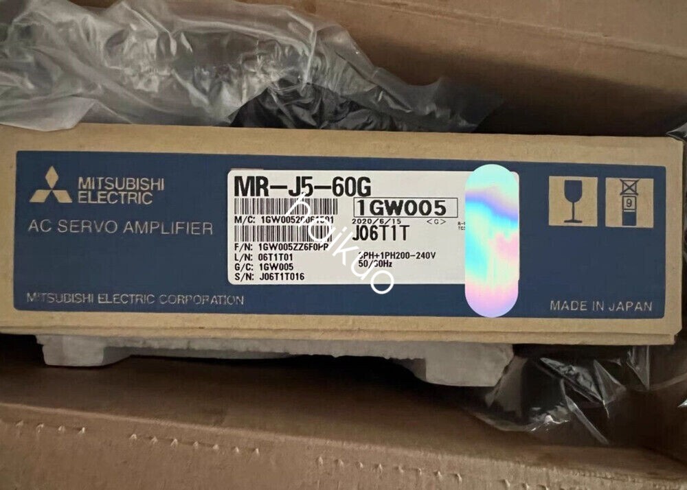 1PCS New Sealed Mitsubishi AC Servo Drive MR-J5-60G via FedEx or DHL