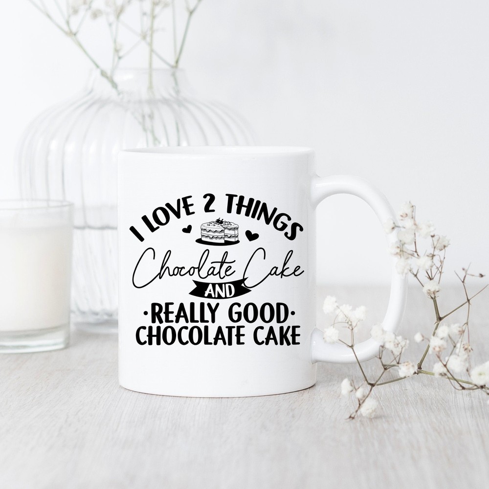 Chocolate Cake Lover Mug for Sweet Tooth Dessert Fans
