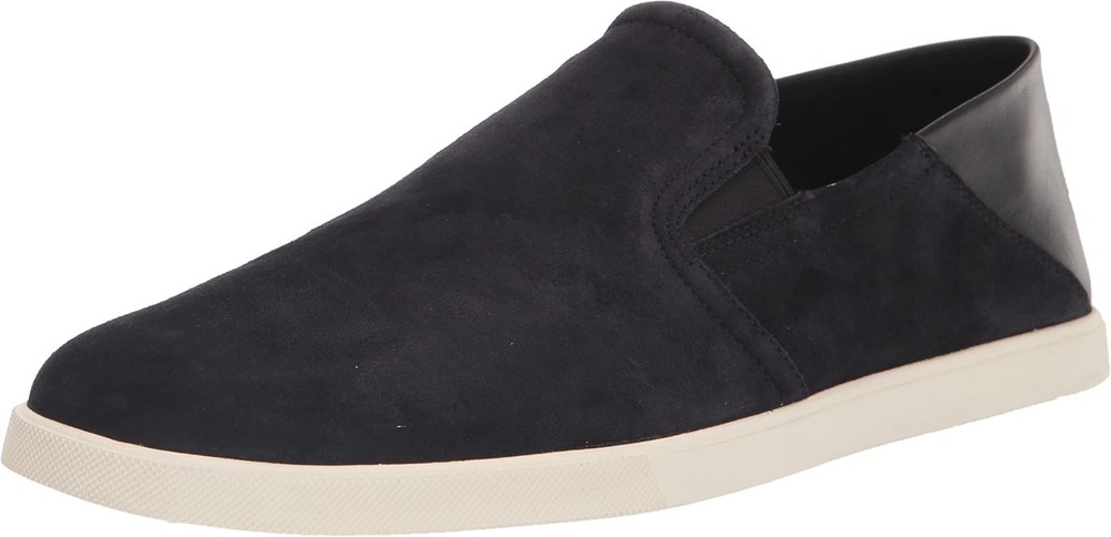 Vince Men's Sanders Suede Slip-On Premium Sneakers Coastal Blue Size 13 M Shoes