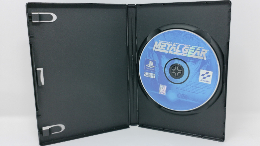 Metal Gear Solid Black Label (Sony PlayStation 1, 1999) - Disc 1 ONLY - Tested