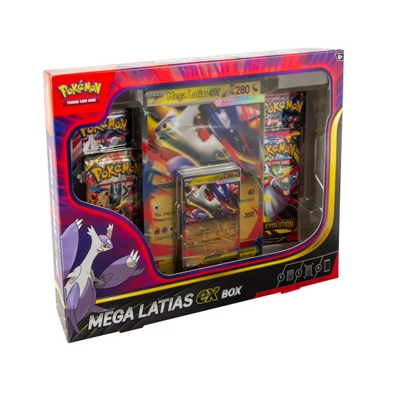 Pokemon Mega Latias ex Box FACTORY SEALED NEW 4 PACKS!