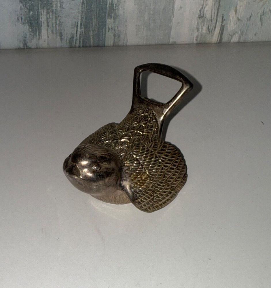 Bird Bottle Opener Figurine Metal Vintage Bird Cap Opener