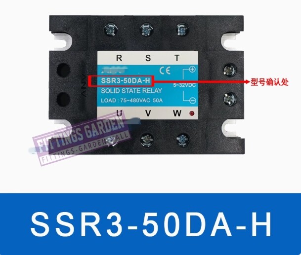 1pcs new for Three-phase solid-state relay SSR3-50DA-H
