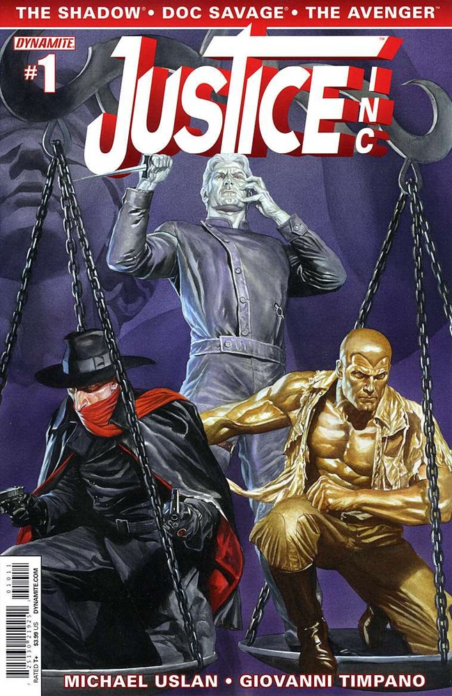 Justice Inc. (Dynamite) #1 VF/NM; Dynamite | the Shadow Doc Savage the Avenger -