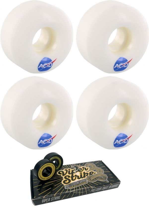 Ruedas químicas ácidas tipo A ruedas de monopatín espacial - 54 mm 101a + rodamientos