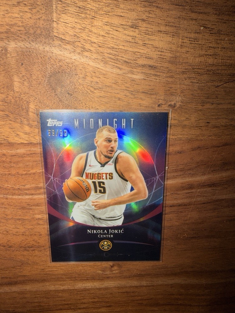 Nikola Jokic 2025-26 Topps Midnight 59/99 Twilight Nuggets #60