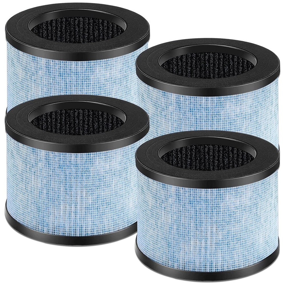 1-4 Pack MK01 Air Purifier Filter Replacement For AROEVE MK01&MK06 Air Purifier