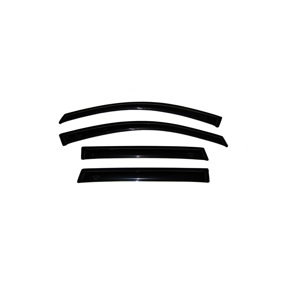 AVS 94415 Set of Smoke Unique Ventvisor Side Window Deflector for 07-14 Escalade