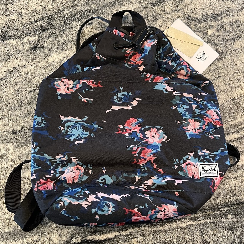 Herschel Supply Co Hanson Floral Multicolor Backpack 10214-01262 Brand New