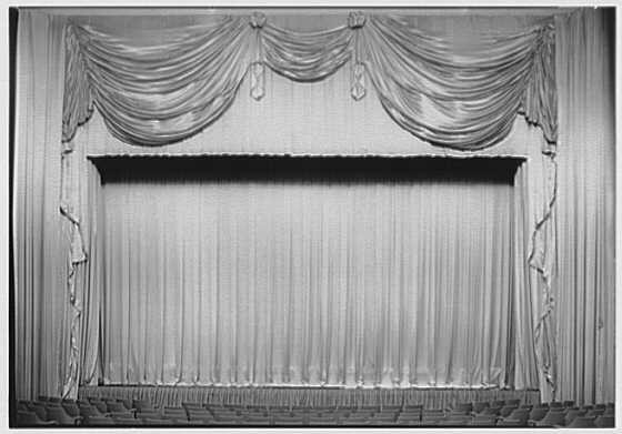 Photo:Coronet Theatre, W. 49th St., New York City. Stage from center