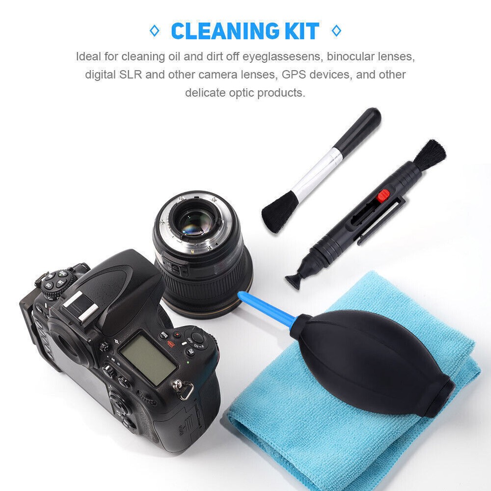 7-in-1 Professional Camera Lens Cleaning Kit with Essential Photography Tools