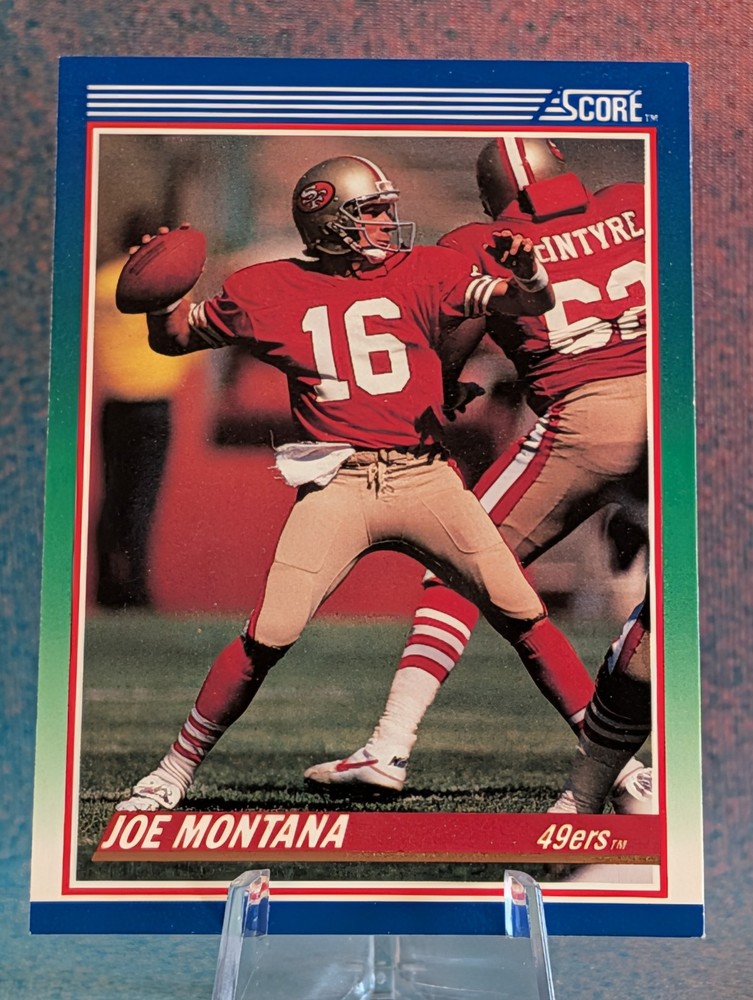 1990 Score #1 Joe Montana