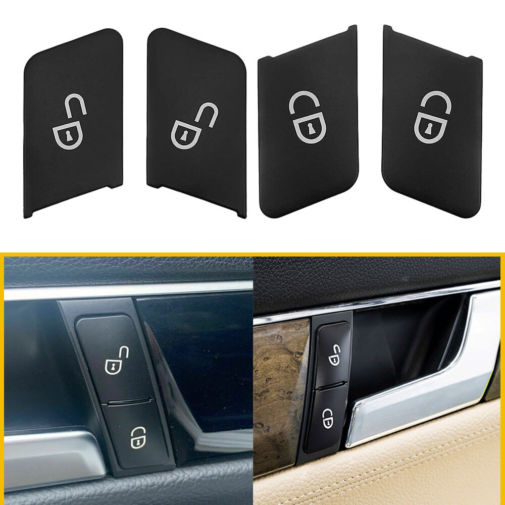 Benz C & E Class Driver Side Window Switch Cover Cap - 4pcs