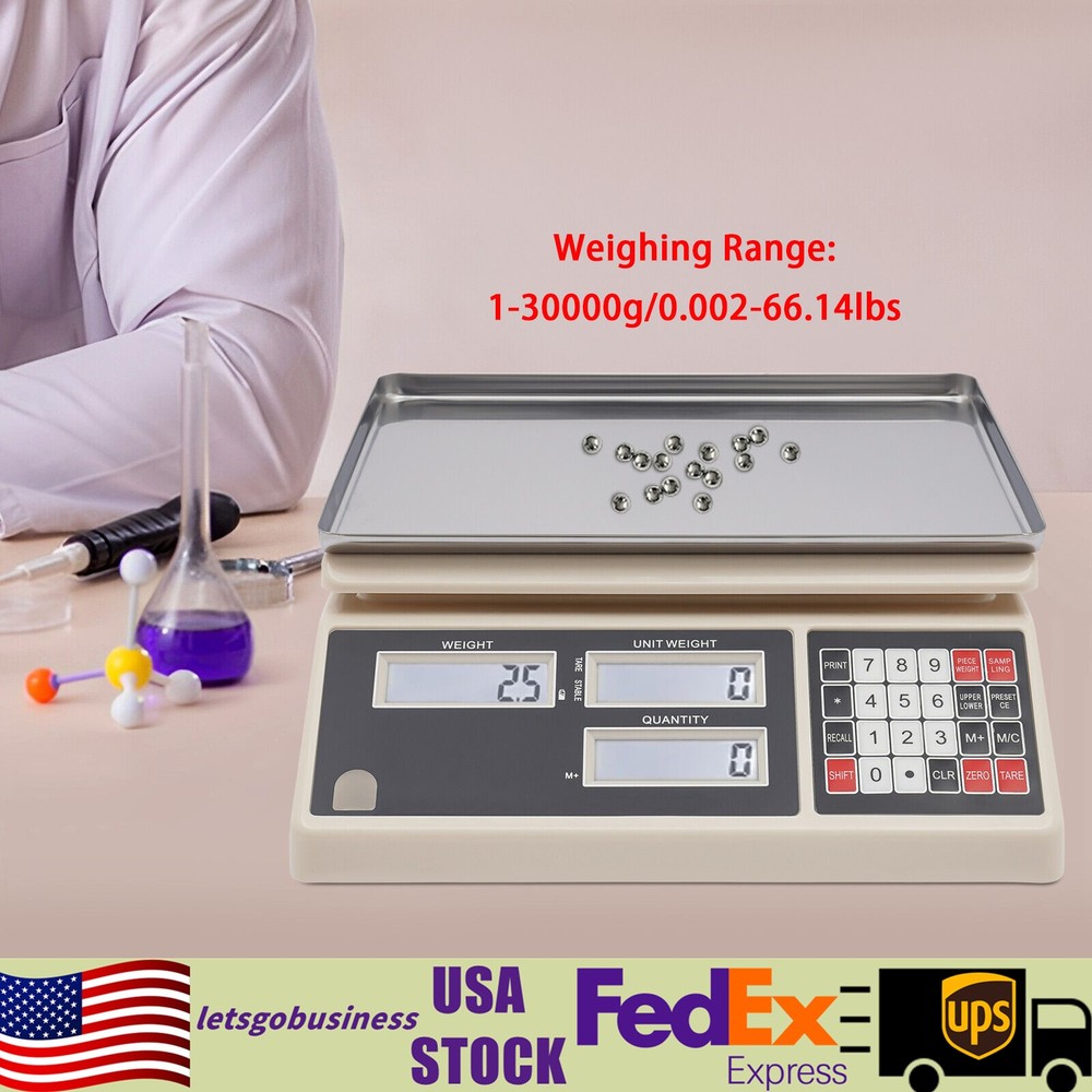 30kg,0.5g Industrial Counting Scale Precision Counting Scale Weighing Scale