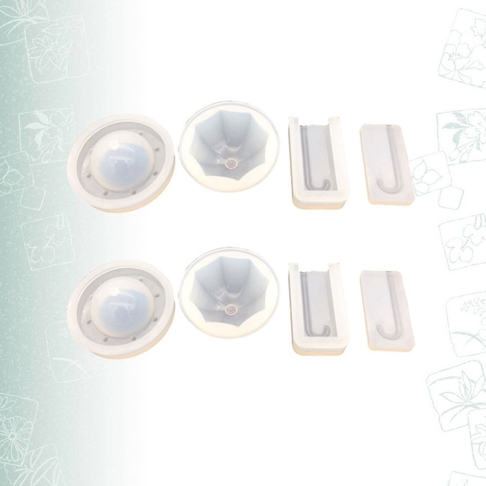 2 Sets Mini Umbrella Molds DIY Epoxy Molds silicone epoxy molds