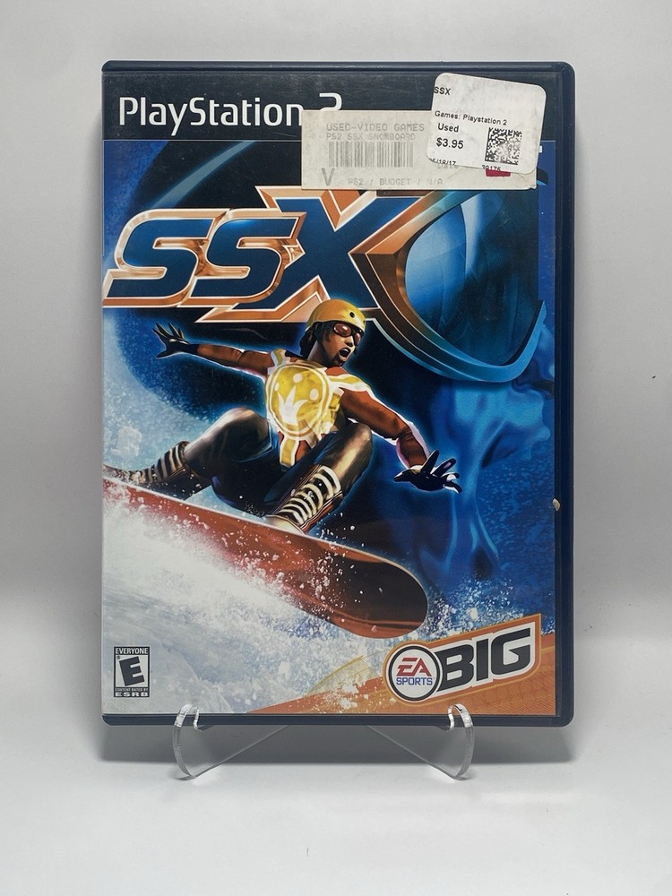 SSX (Sony PlayStation 2, PS2) Complete CIB Tested
