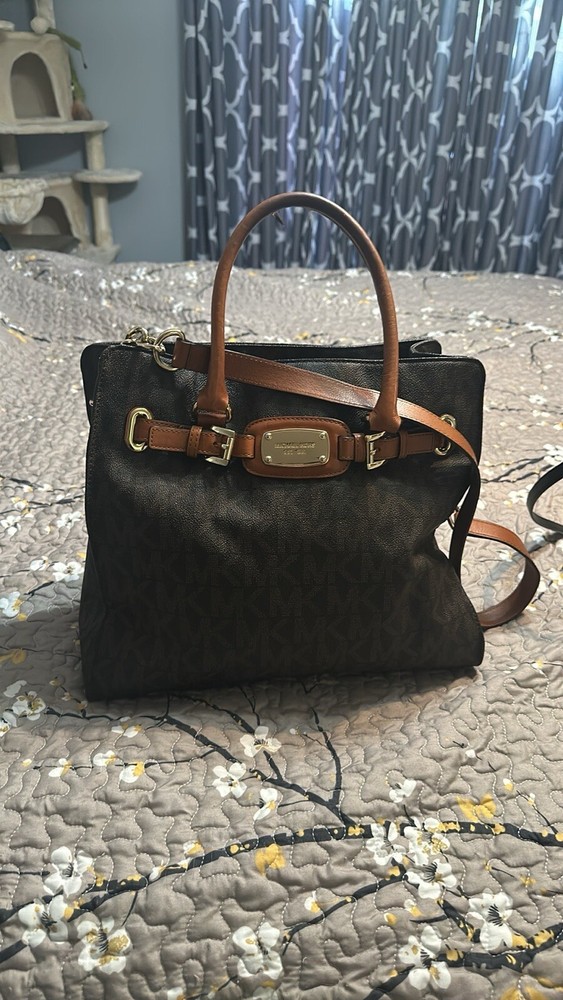 michael kors handbag used large