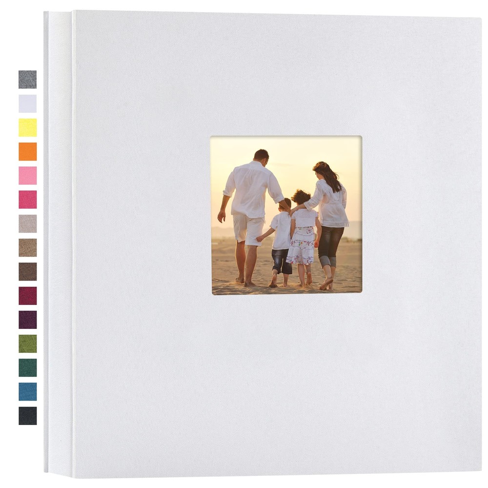 potricher Linen Hardcover Photo Album 4x6 1000 Photos Large Capacity for Fami...