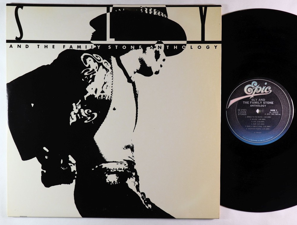 Sly & The Family Stone - Anthology 2xLP - Epic VG+