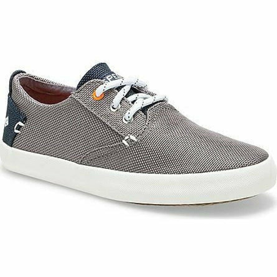 Sperry Top-Sider - Bodie Dark Gray Canvas Men's Bodie Washable - Size 7M NEW