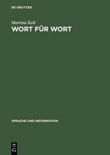 Martina Keil Wort für Wort (Hardback) Sprache Und InformationAnother great item from Rarewaves USA | Free delivery!