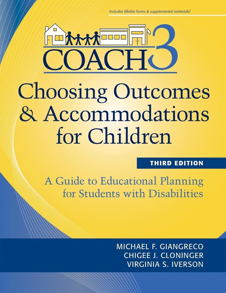 Choosing Outcomes and Accommodations for Children (COACH): A Guide to Educationa-image