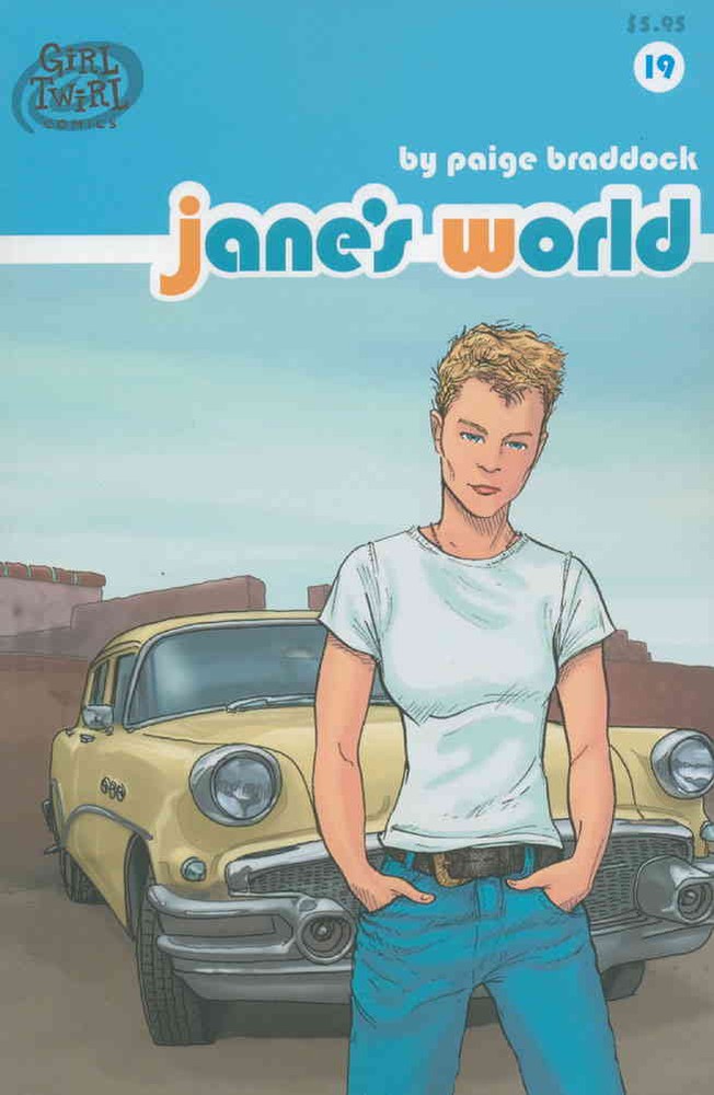 Jane's World #19 FN Girl Twirl by Paige Braddock LGBT combined shipping