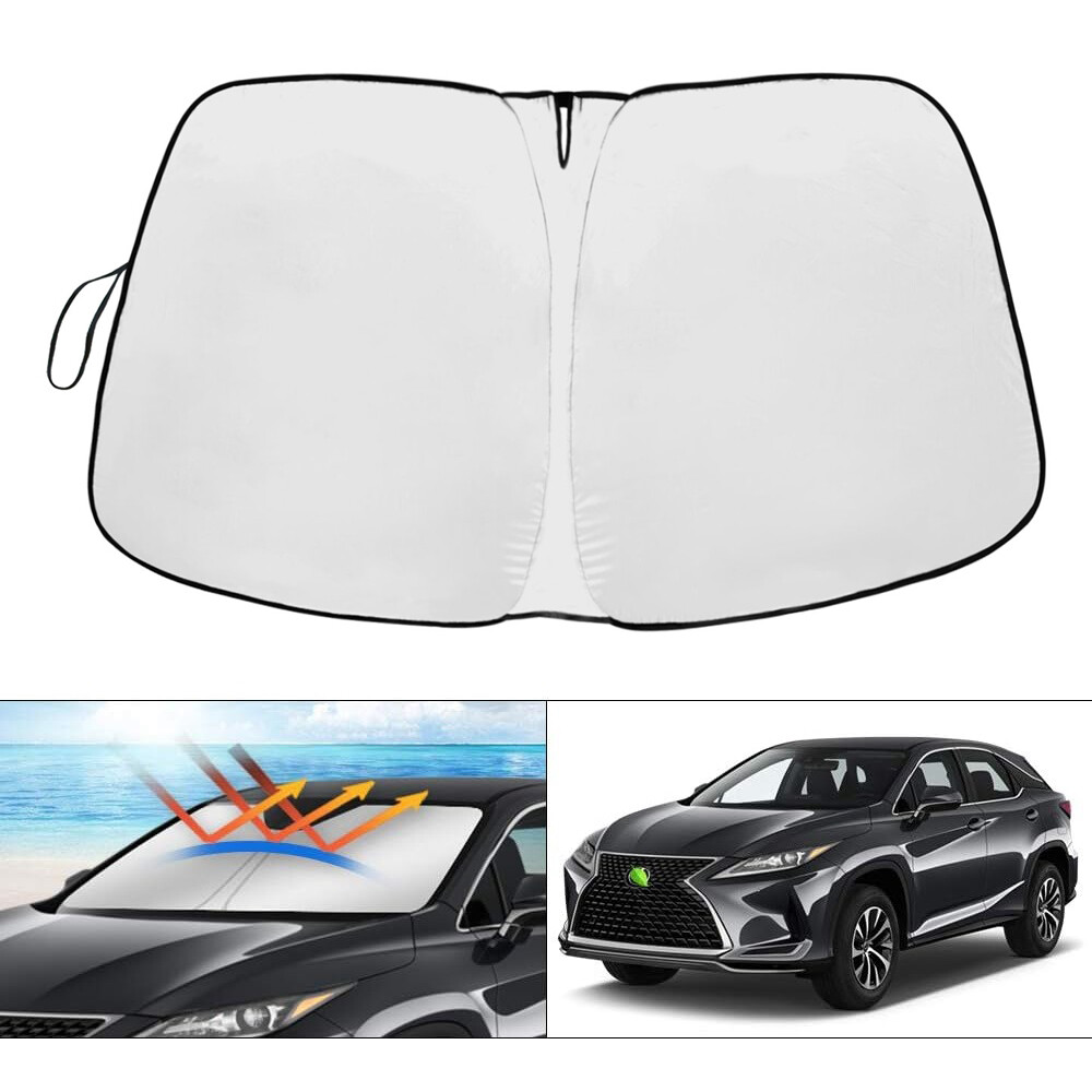 Custom Fit Lexus RX450h 2010-2015 UV Blocking Windshield Sun Shade Front Cover