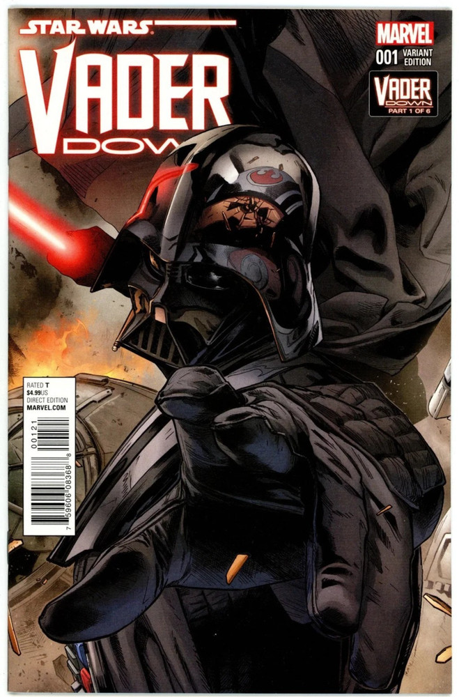Star Wars Vader Down Comic 1 First Print Cover C Connecting Variant 2015 Marvel