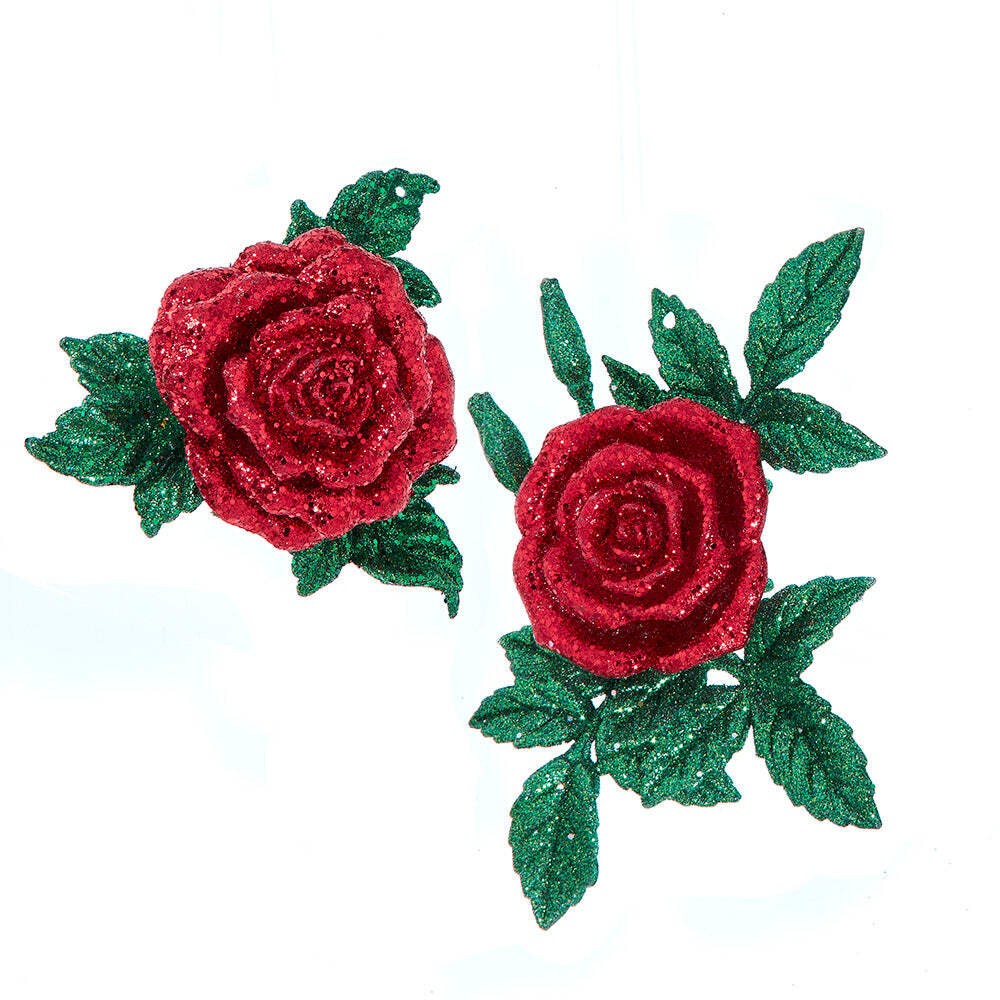 Painting the Roses Red Rose Clip Ornaments 4