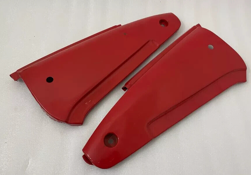 Fit For Massey Ferguson Bonnet Side Panel Set Steel Red Painted