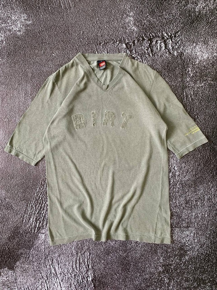 Vintage Diesel t shirt Khaki size ≈L