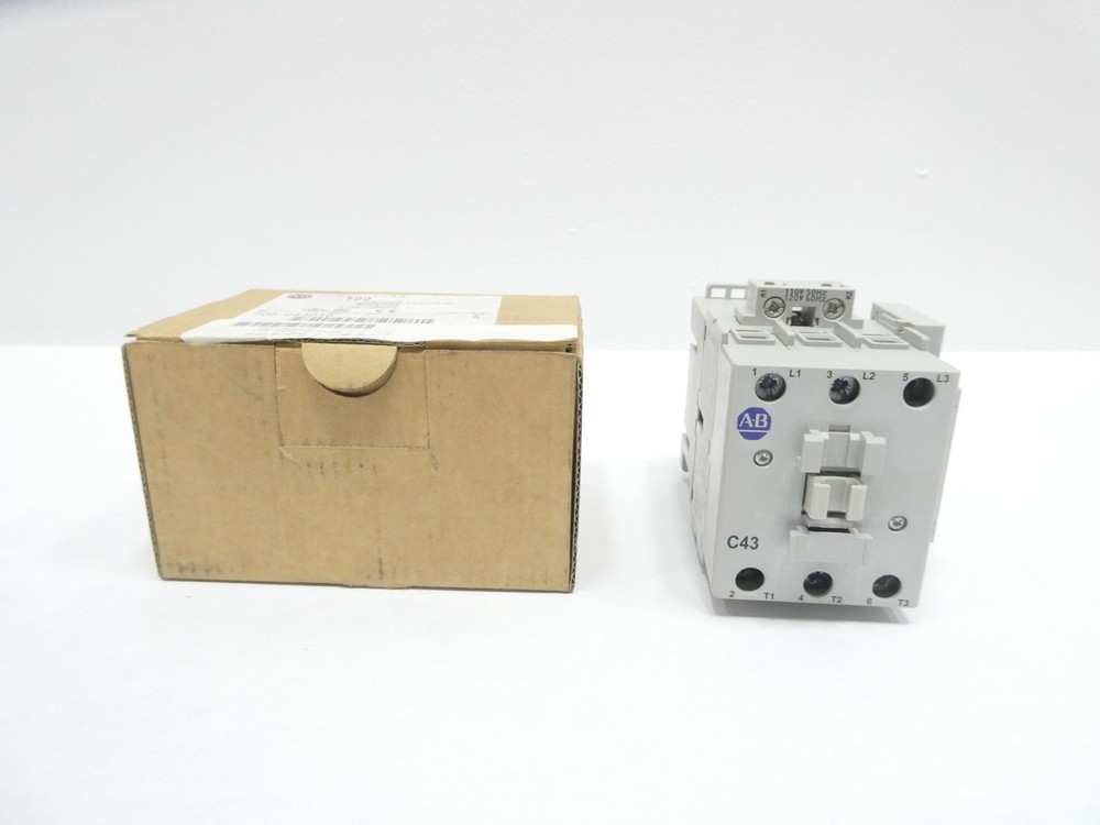 Allen Bradley 100-C43D10 Ac Contactor 120v-ac 75a Amp 30hpExtended 1 Year Warranty