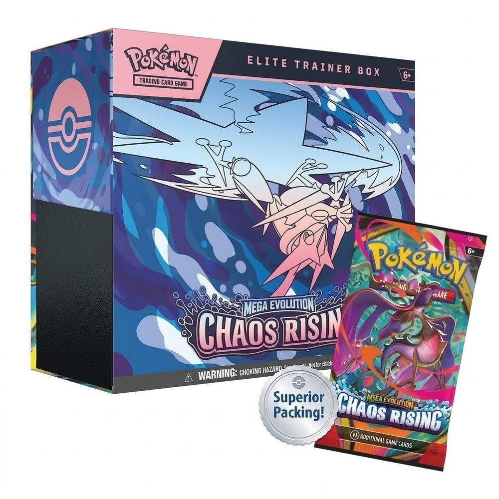 Pokemon Chaos Rising Elite Trainer Box Factory Sealed ETB PRESALE