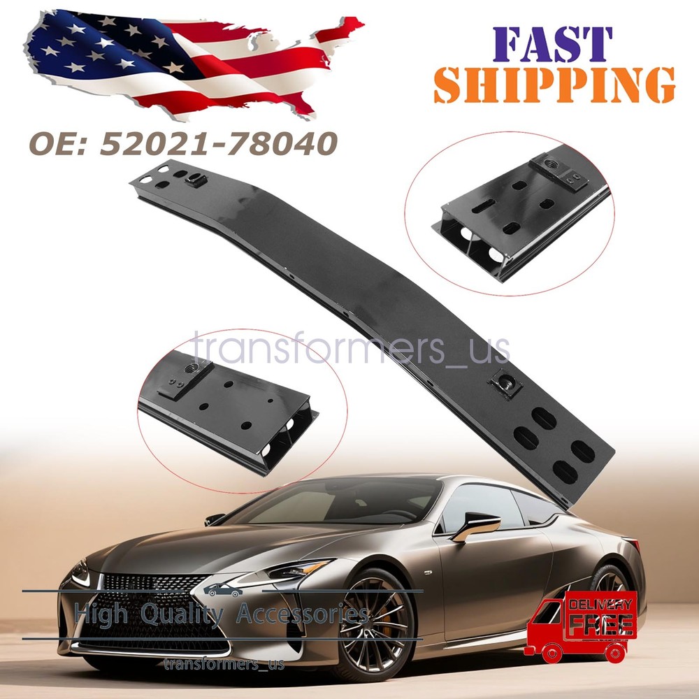 Front bumper reinforcement impact crossmember bar rebar Fits 2015-21 NX300 200T