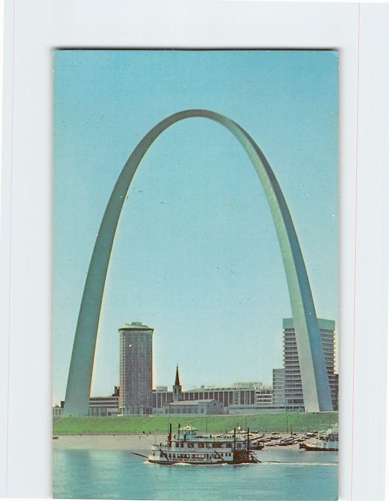 Postcard Gateway Arch St. Louis Missouri USA