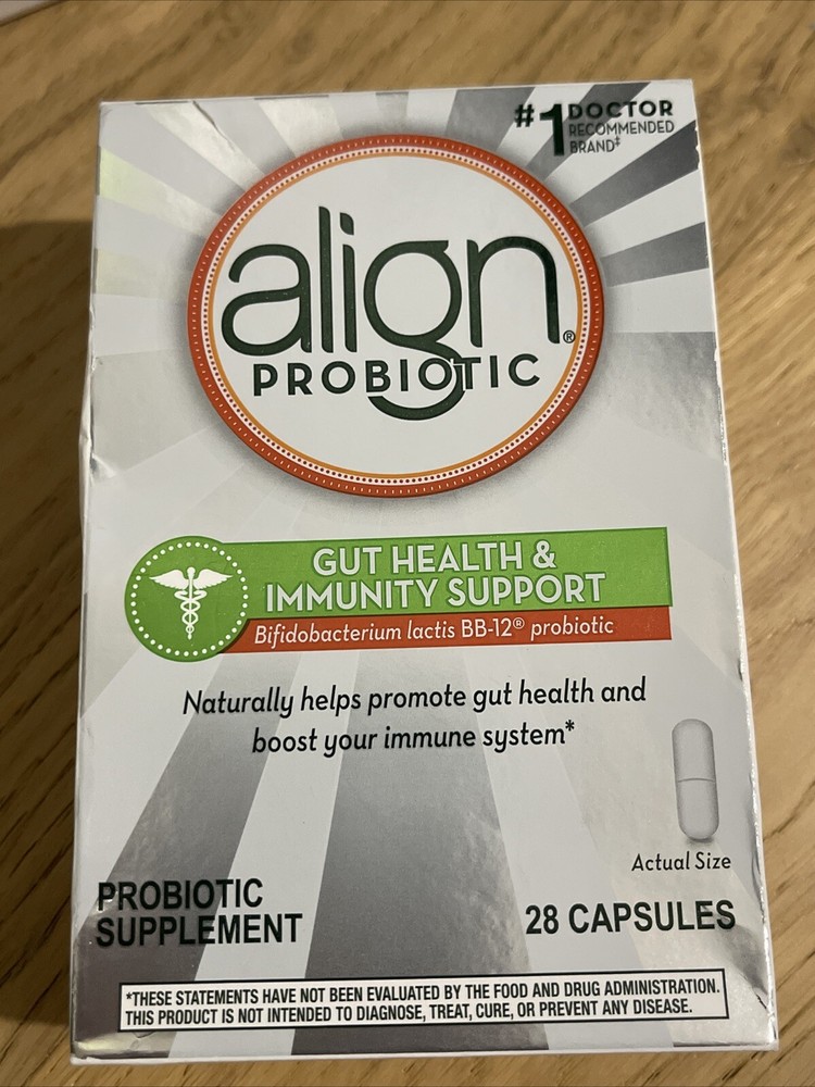 Align Gut Health & Immune Support Daily Probiotic Supplement - 28ct. BBD 01/2026