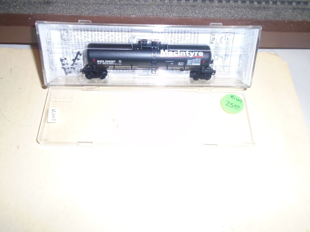 Micro Trains #110030 56' General Service Tank Car-Macentyre Fuels #204027 N