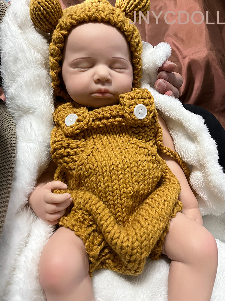 20 Inch 6.8 lb Handmade Silicone Reborn Baby Doll Soft Newborn Girl