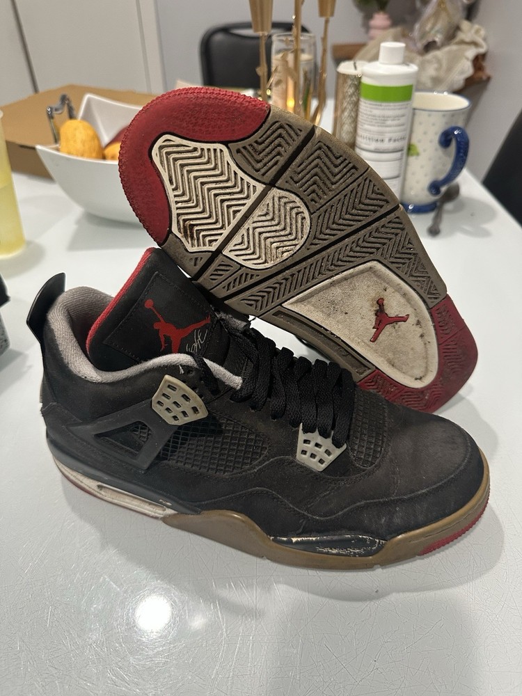 Size 10 - Jordan 4 Retro bred release 2012 No Box