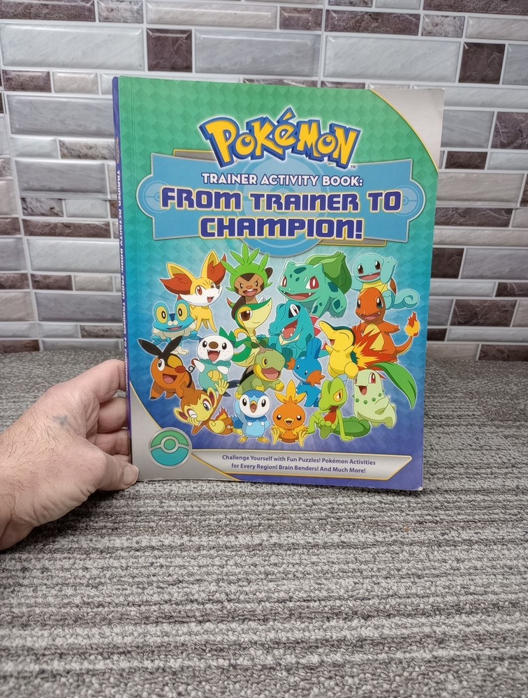 Pokémon Trainer Activity Book: From Trainer to Champion! 29 Pages Marked On