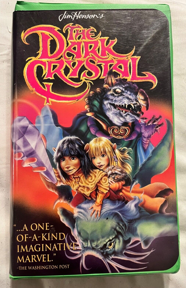 The Dark Crystal VHS Jim Henson 1994